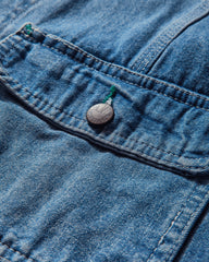 Men's Denim Work Jacket Blue