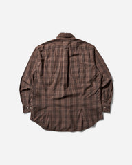 Men's Checked Shirt Brown