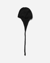 Logo Bonnet Cotton Beanie Black