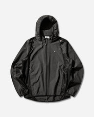 Men's Numb Pinstriped Hooded Wind Jacket Black