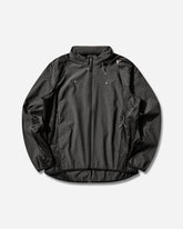 Men's Numb Pinstriped Hooded Wind Jacket Black