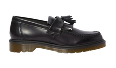 Dr. Martens Adrian Tassel Loafer Black Polished Smooth