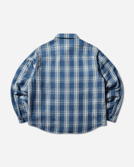Lau Plaid Shirt Jacket Blue