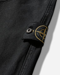 Men's Organic Panama Cotton 'OLD' Effect Zip Jacket Black