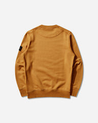 Men's Organic Cotton Fleece Crewneck Sweatshirt Mustard