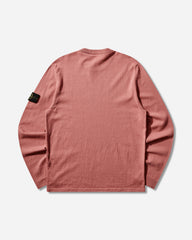 Men's Light Raw Hand Organic Cotton Sweater Oleander