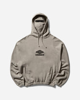 Men's Logo Masked Hoodie Taupe