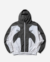 Masked Track Jacket White / Dark Olive