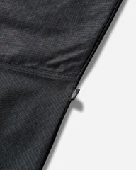 Men's Check Track Pants Navy / Dark Brown