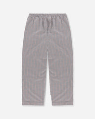 Men's Checked Double Knee Pants Brown / Black Check