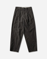 Men's Linen-Ramie Blend Cotton Pants Charcoal