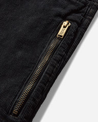 Men's Corduroy Chino Pants Black