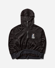 Men's Half Zip Hoodie Black