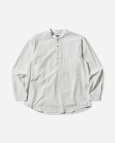 Men's Cotton Typewriter Pullover Shirt White