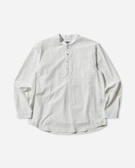 Men's Cotton Typewriter Pullover Shirt White