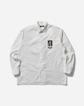 Men's Cotton Typewriter Shirt White