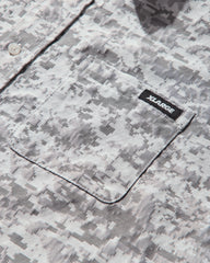 Men's Digital Camo Jacquard Longsleeve Shirt White
