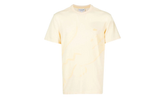 Crocodile Print Organic Cotton T-Shirt "Yellow" TH2604 HBZ