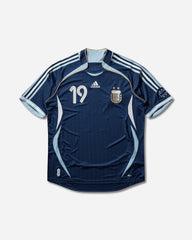 Men's Argentina Away Jersey 2006 Messi Dark Blue