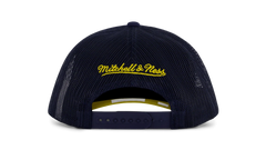 NCAA Billboard Trucker Snapback Cap "Michigan Wolverines - Navy" HHSS5346 UMIYYPPPNAVY