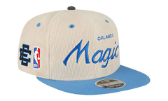 9FIFTY NBA ORLANDO MAGIC SNAPBACK HAT "ERIC EMANUEL - Cream/ Blue" EE437