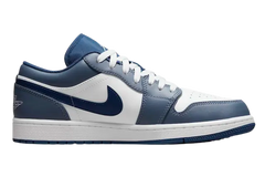 Nike Air Jordan 1 Low Slate Blue Navy (GS) Women's