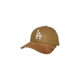 New Era Childrens 9FORTY Cord Visor Strapback Los Angeles Dodgers - Khaki