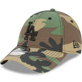 New Era 9FORTY Strapback Los Angeles Dodgers - Woodland Camo