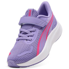 PUMA Childrens Pounce Lite PS - Lavender / Pink / White
