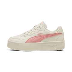 PUMA Womens Court Lally Skye - Frosted Ivory / Pink