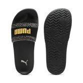 Puma Womens Leadcat 2.0 Animal Flair Slide - Black
