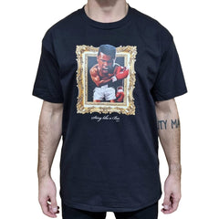 Retro Kings Ali Frame Tee - Black