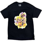 Retro Kings Mamba Watercolour Tee - Black