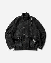 Men's Denim Blouson Black