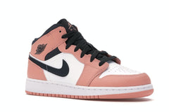 Nike Air Jordan 1 Mid Pink Quartz (GS) Women's