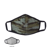Stance Ramp Camo Mask - Army Green