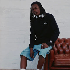 WNDRR Script Rugby Top - Black