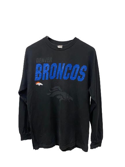 Vintage Denver Broncos Long Sleeve Tee Medium
