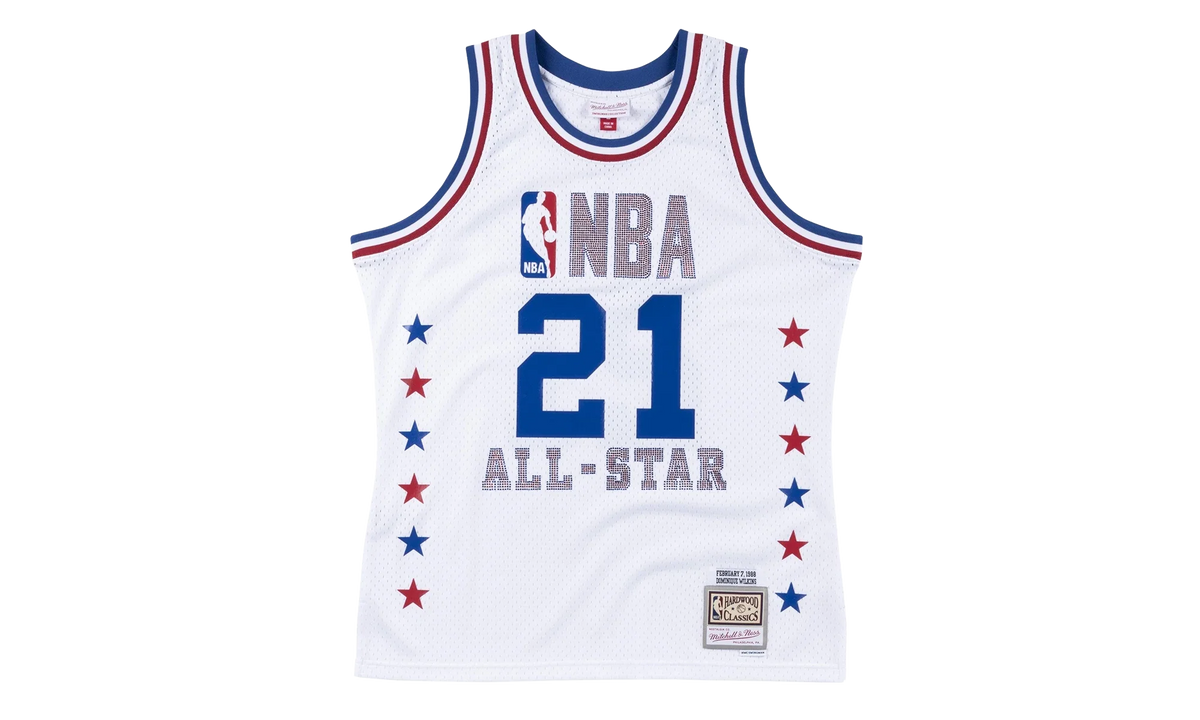 NBA Dominique Wilkins Swingman Jersey "1988 All-Star - White" SMJYBW18018 ASEWHIT88DWI