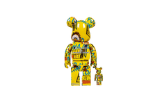 BE@RBRICK Andy Warhol × JEAN-MICHEL BASQUIAT #3 10 "100% and 400%" 4530956596310