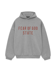 Fear Of God Essentials State Hoodie Dark Heather Grey