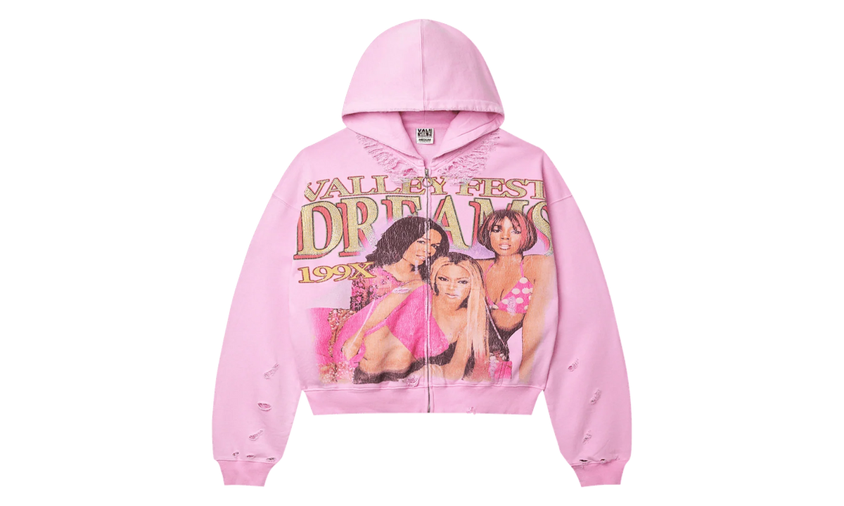 Vale Forever Dreams Zip Up Hoodie "Pink'" VAL30