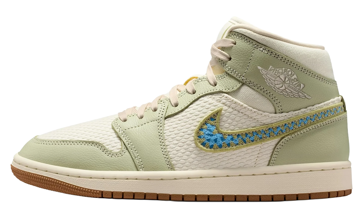 Air Jordan 1 Mid SE WMNS "Olive Aura" II0570 302