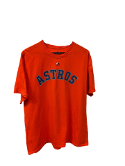 Vintage Houston Astros MLB T-Shirt Red XLarge