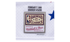 NBA Dominique Wilkins Swingman Jersey "1988 All-Star - White" SMJYBW18018 ASEWHIT88DWI
