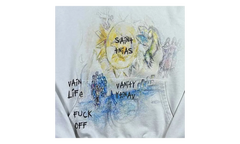 Fuck Off Pullover Hoodie "White" SV FCK OFF