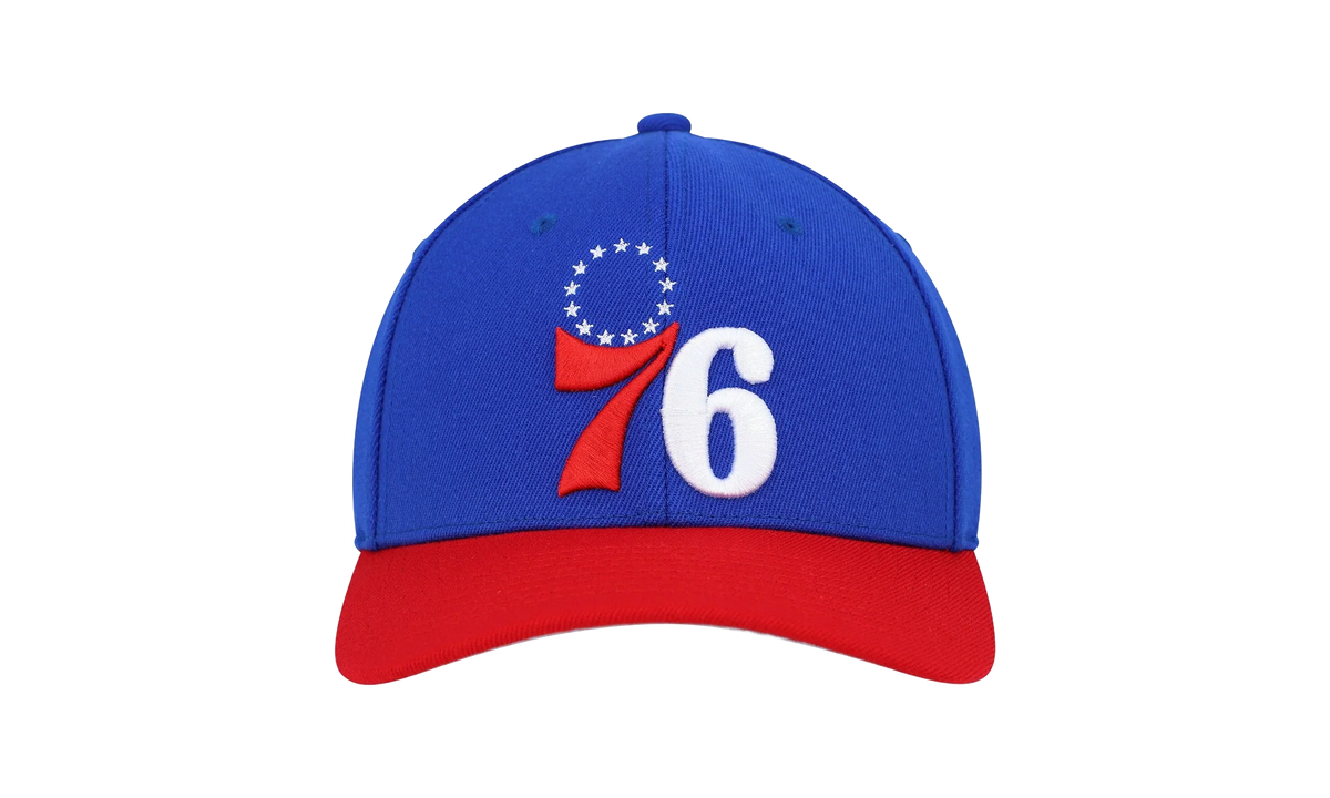 NBA Team 2 Tone 2.0 Stretch Snapback Cap "Philadelphia 76ers -Royal / Red" HHSS3265 P76YYPPPRYRD