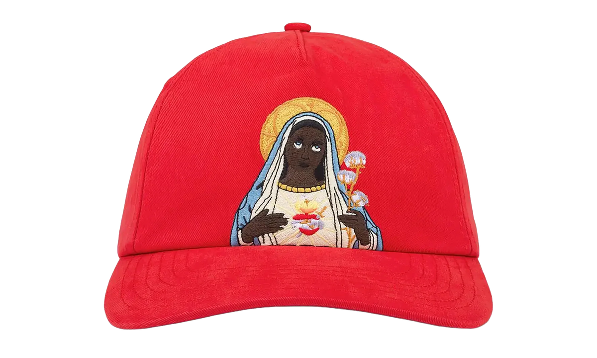 Black Mary Cap "Red" DT443