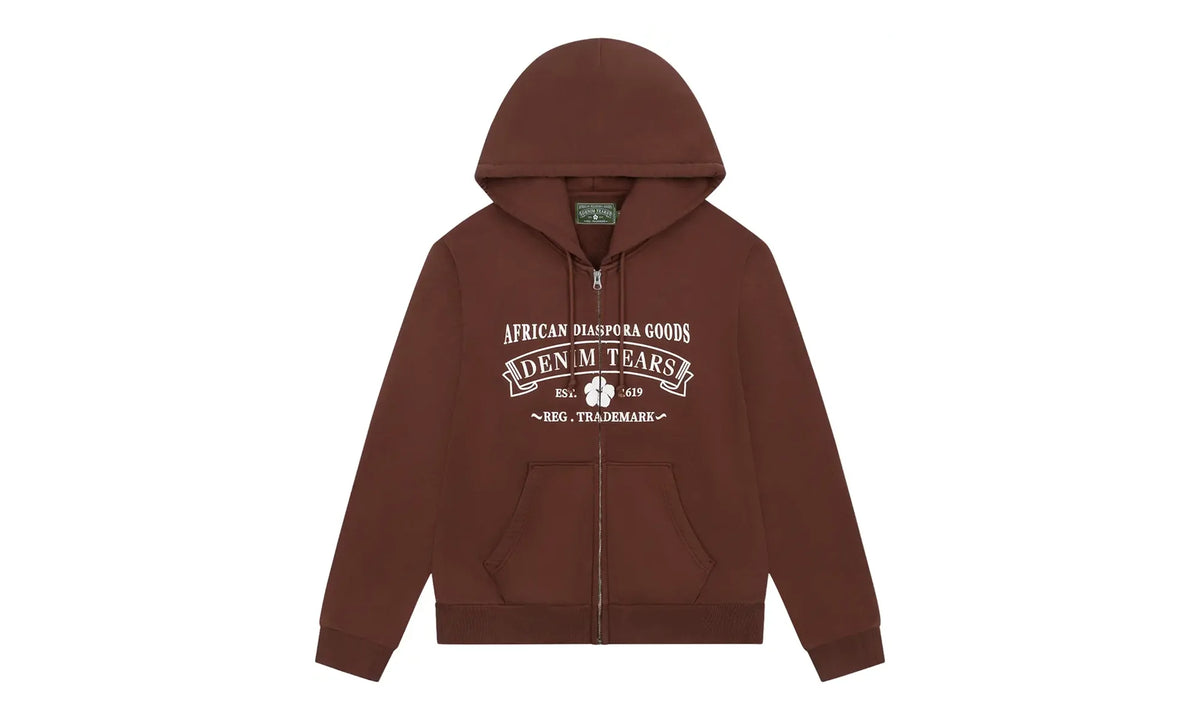 ADG Zip Hoodie "Brown" DT277