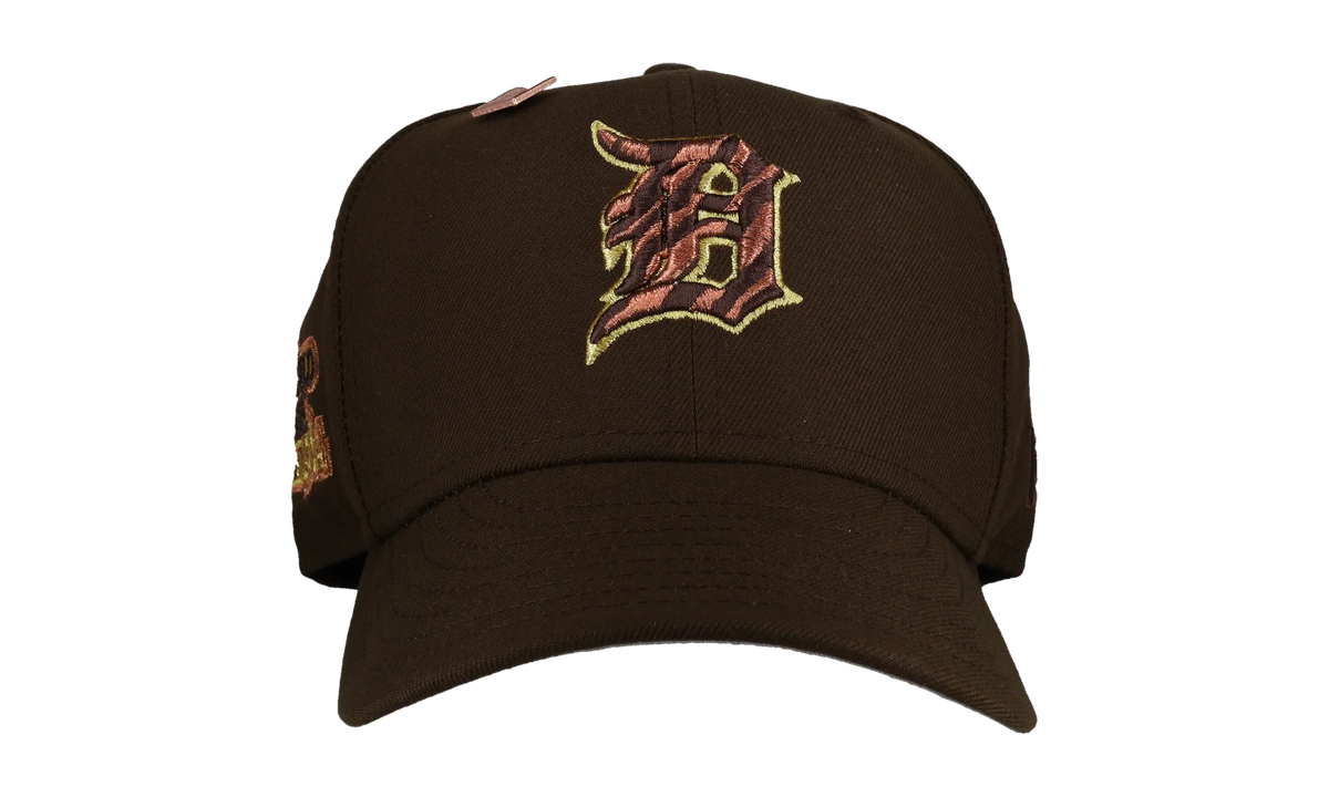 59FIFTY Detroit Tigers 1984 World Series Fitted Hat "Walnut / Tiger Stripe" NE108